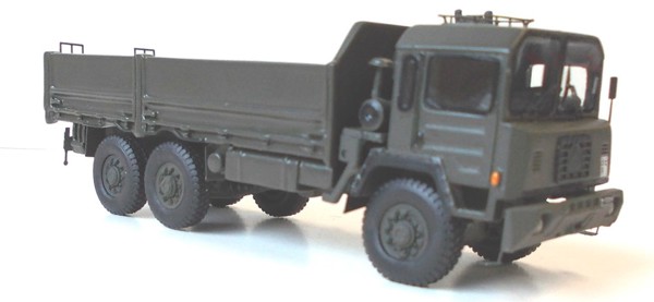 Bild von Saurer 6DM 4x4 oliv mit Ladefläche Schweizer Armee Militär Fahrzeug 1:87 H0 Die Cast